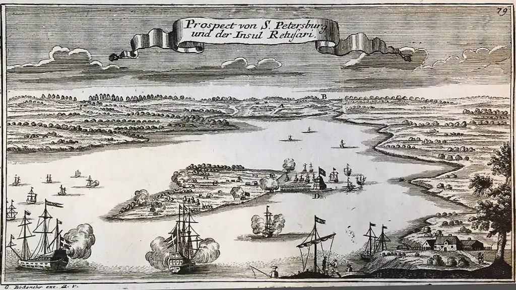 Гравюра Retusary 1704 г.
